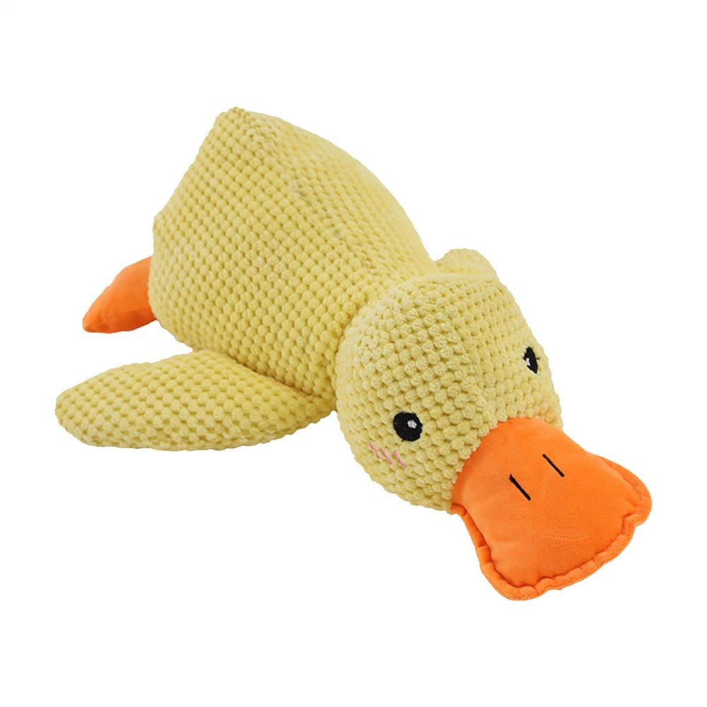 Yellow Duck Dog Toy