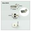 Generic 20-Piece (10-Pair) Plastic Eyeglass Hinges, High Nickel Content, Single- and Double-Tooth Temple End Pieces (9040) view 2