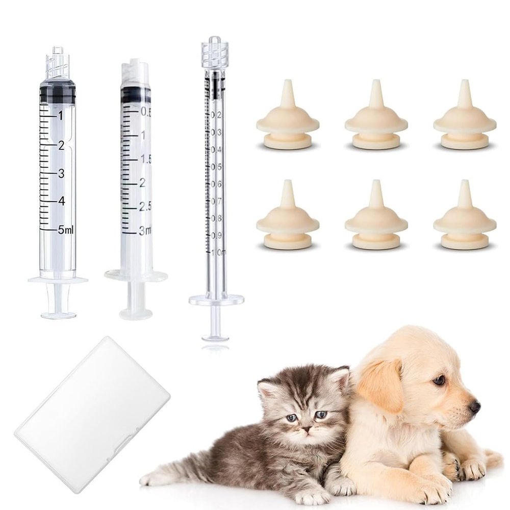 COYUN 9-Piece Pet Feeding Silicone Nipples