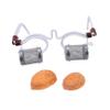 Portable Eye Moxibustion Device, White, Walnut Shell view 1