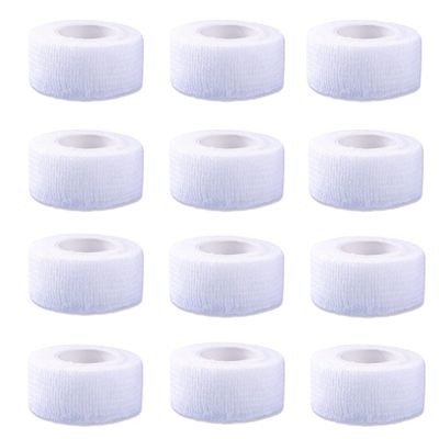 Self-Adhesive Bandage, 12 Rolls, 2.5 x 4.5 cm, Finger and Toe Protection
