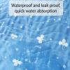 AHUAN Absorbent Incontinence Bed Pad for RVs and Homes, Washable with Reinforced Handles, Double-Sided Waterproof (80 x 90 cm, D) view 4