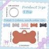 CALFOVERA 5 Color PU Leather Bone-Shaped Keychain view 2