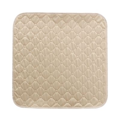 AHUAN Portable Washable Breathable Incontinence Chair Pad, Apricot