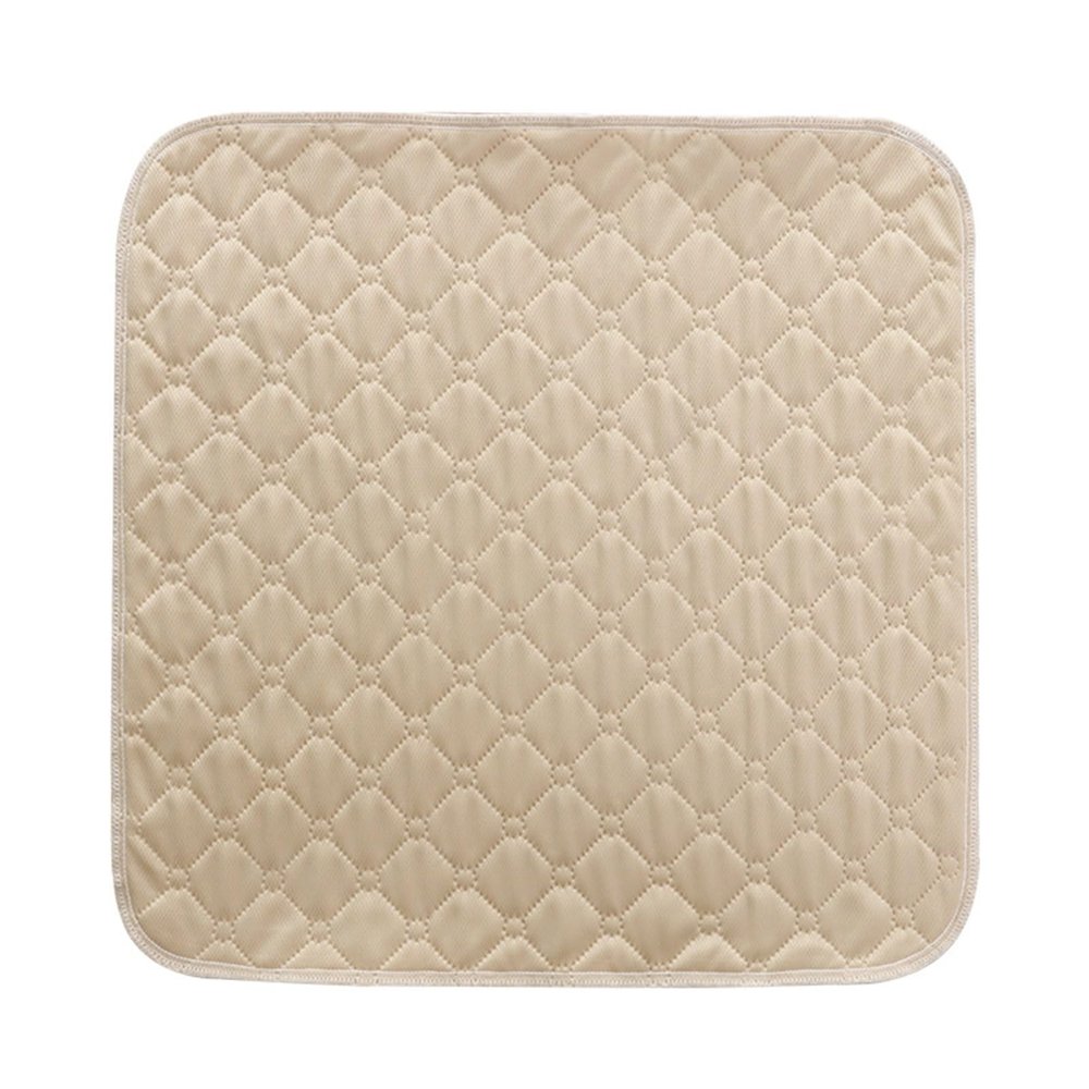 AHUAN Portable Washable Breathable Incontinence Chair Pad, Apricot