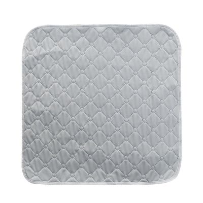 AHUAN Portable Washable Breathable Incontinence Chair Pad, Gray