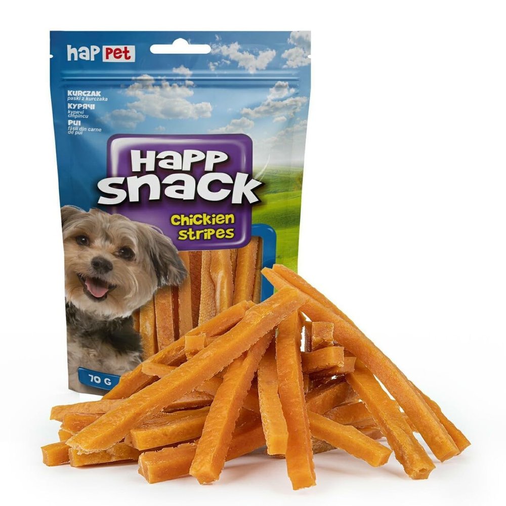 HAPPET Chicken Strips Dog Treats, 70 g