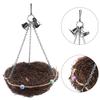 KIMISS Rattan Bird Swing Toy with Bells - Hanging Nest & Climbing Accessory for Small and Medium Parrots (27 * 12 cm) view 3