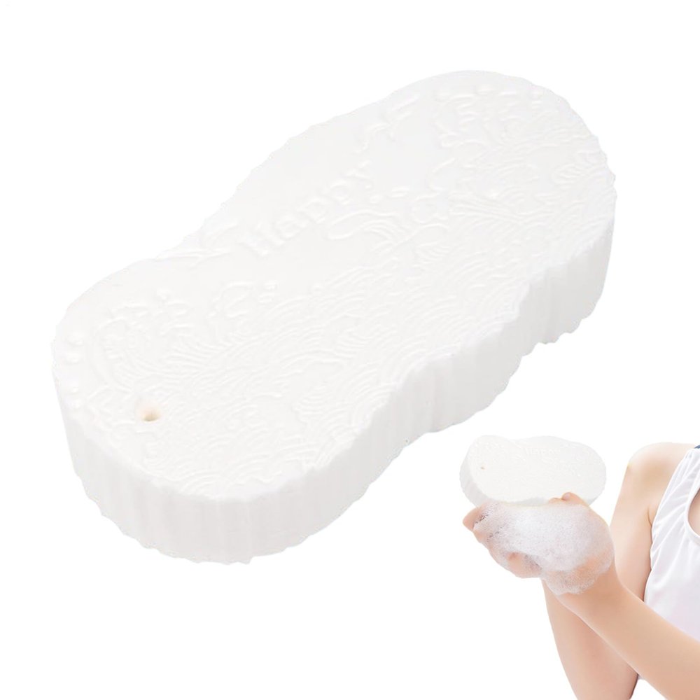 Yhsioaklo Exfoliating Bath Sponge, Soft Body Shower Sponge