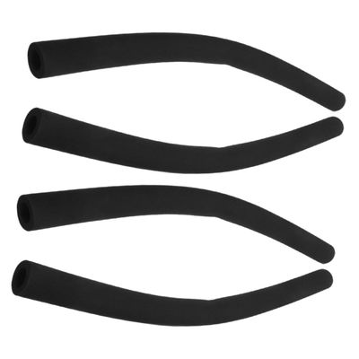 SOIMISS 4-Piece Stroller Handlebar Foam Covers, Non-Slip, Soft, Black