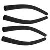 SOIMISS 4-Piece Stroller Handlebar Foam Covers, Non-Slip, Soft, Black view 1