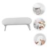 Homoyoyo Ergonomic Nail Art Hand Rest, White Plastic, Adjustable Height view 2