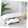 Homoyoyo Ergonomic Nail Art Hand Rest, White Plastic, Adjustable Height view 3