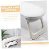 Homoyoyo Ergonomic Nail Art Hand Rest, White Plastic, Adjustable Height view 4