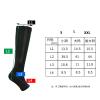 PRIOKNIKO Sport Compression Socks for Men and Women, Running and Jump Rope, Zipper, Non-Slip Calf Socks, Butterfly, XXL view 2