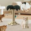 Large Sisal Scratching Post for Indoor Cats view 2