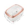 VALICLUD Transparent Plastic Tissue Box, Vintage Tissue Dispenser with Large Capacity for Living Room and Kitchen view 2