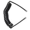 FOMIYES Flexible Silicone Hose for Facial Oxygen Spray Nozzle, Black view 1