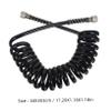 FOMIYES Flexible Silicone Hose for Facial Oxygen Spray Nozzle, Black view 2