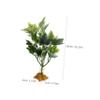 Abaodam Terrarium Plant Decoration for Reptiles and Aquariums view 2