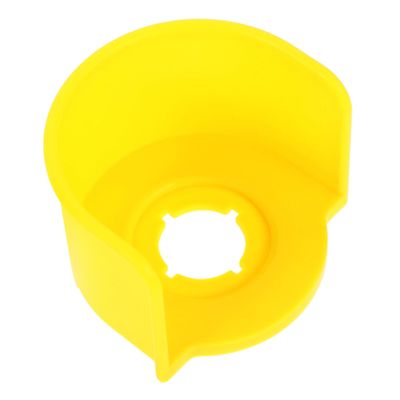 Yellow Protective Cover for Emergency Stop Button, Plastic, 2.2 cm, 1 Piece