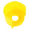 Yellow Protective Cover for Emergency Stop Button, Plastic, 2.2 cm, 1 Piece view 1