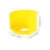 Yellow Protective Cover for Emergency Stop Button, Plastic, 2.2 cm, 1 Piece view 2