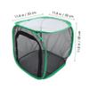 GALPADA Foldable Butterfly Mesh Cage with Zipper, Black view 2