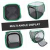 GALPADA Foldable Butterfly Mesh Cage with Zipper, Black view 3