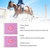 Diyeeni Riding Training Flags - Purple view 2