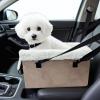 Soft Center Console Dog Car Seat with Safety Buckle and Carry Bag view 3