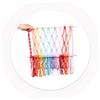 TOGEVAL Wall-Mounted Stuffed Animal Storage Net view 4