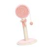 Gralara Pink Cat Scratching Post with Stable Base and Sisal view 1