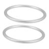 Baby Ring Sling Rings, Aluminum, 2 Pieces, for Newborns view 1