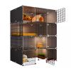 Indoor Cat Enclosure, Portable Transparent PVC Design for Small Pets view 1