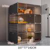 Indoor Cat Enclosure, Portable Transparent PVC Design for Small Pets view 2
