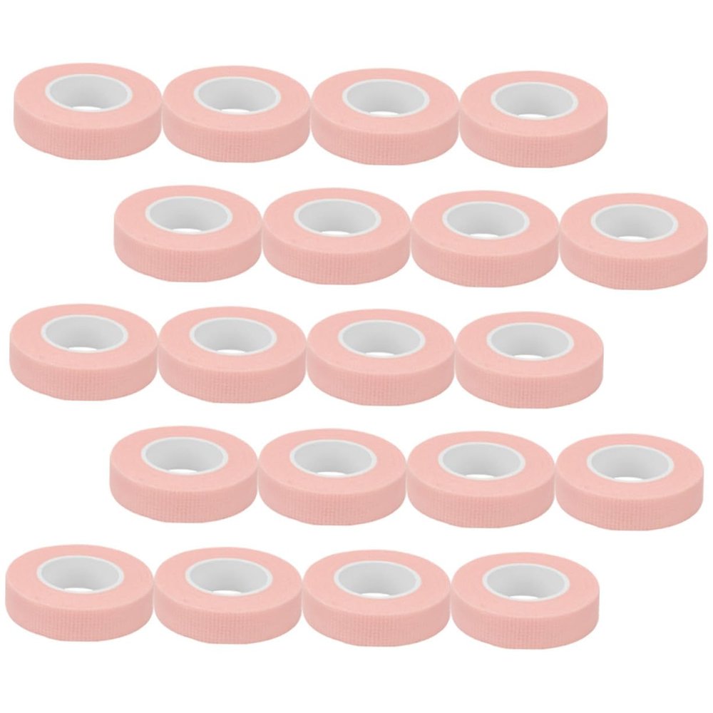 SOIMISS Eyelash Extension Tape, 1.25 cm Wide, Breathable, Skin-Friendly Nonwoven, 20 Pieces