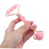LOLIPPYY Facial Massage Set with Gua Sha Board and Roller, ABS and Stainless Steel view 3