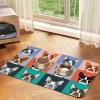 Whippet Border Pattern Waterproof Pet Feeding Mat, 40 x 60 cm view 1