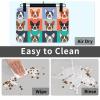 Whippet Border Pattern Waterproof Pet Feeding Mat, 40 x 60 cm view 4