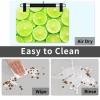 Cartoon Strawberry Waterproof Pet Feeding Mat, PU Leather, 40 x 60 cm view 4