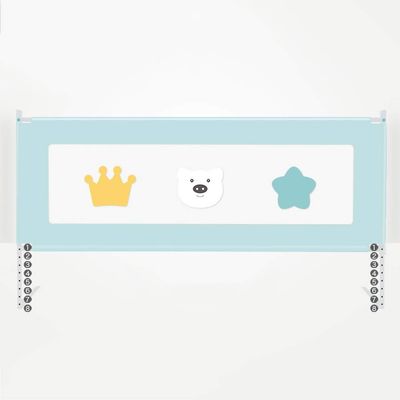 GFHOOZ Sturdy Baby Bed Rail, Foldable Mesh Toddler Bed Guard, Vertically Liftable, 1.5 m/1.8 m/2.0 m (5 Colors)