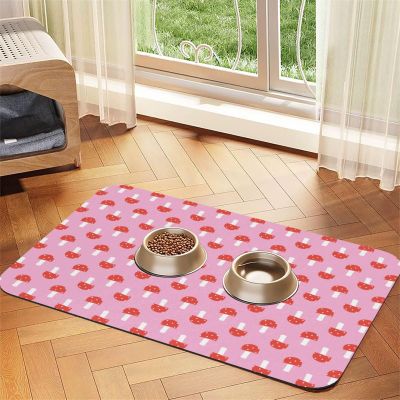 Horse Running in the Desert Waterproof Pet Feeding Mat, 40 x 60 cm