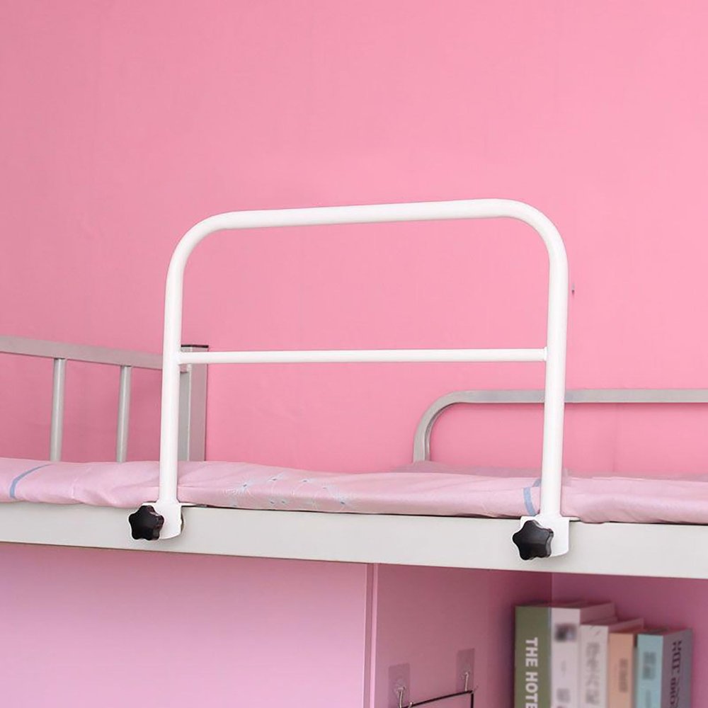 GFHOOZ Adjustable Bed Rail for Older Adults, Clip-On Bed Safety Grab Bar, Black