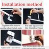 GFHOOZ Adjustable Bed Rail for Older Adults, Clip-On Bed Safety Grab Bar, Black view 3