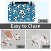 Luxury Gold Leopard Pattern Waterproof Pet Feeding Mat, 40 x 60 cm view 4