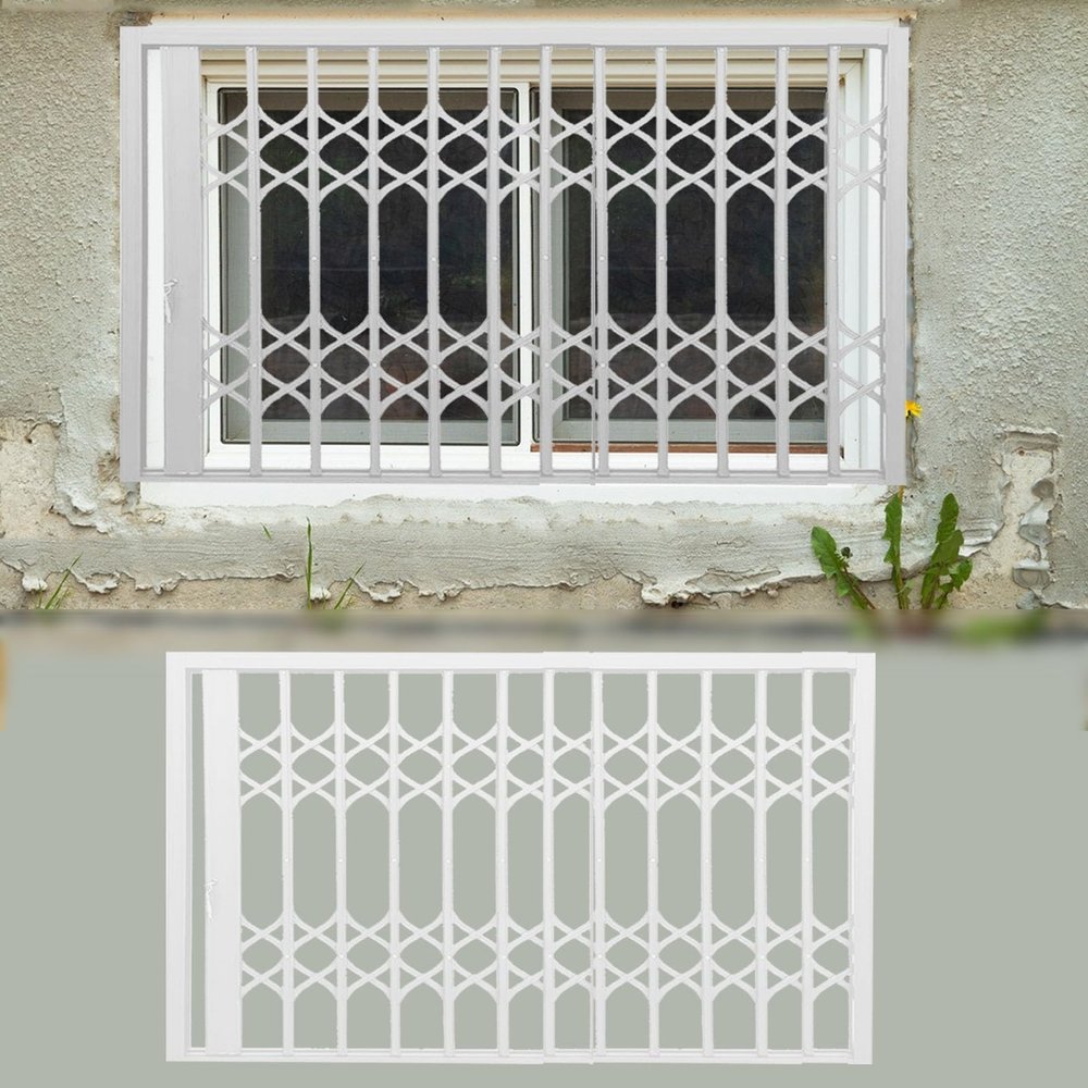 Aluminum Security Window Grille, 50.8 x 76.2 cm