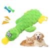 Dog Calming Toy Duck, Yellow Plush Chew Toy for Puppies (Green) view 1