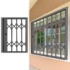 Outdoor Metal Foldable Security Window Grille view 1