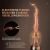 Roluck Electric Stimulation Sex Whip, 5 Shock Modes, BDSM Flogger Paddle view 3